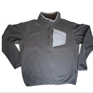 Columbia Fleece Jacket 2 tone Gray XL